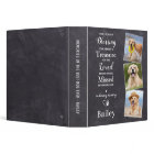 Pet Memorial Pet Loss Gift Dog Memory Photo Album
