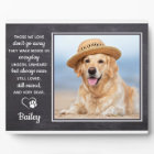 Pet Memorial Pet Loss Gift Personalized Dog Photo 