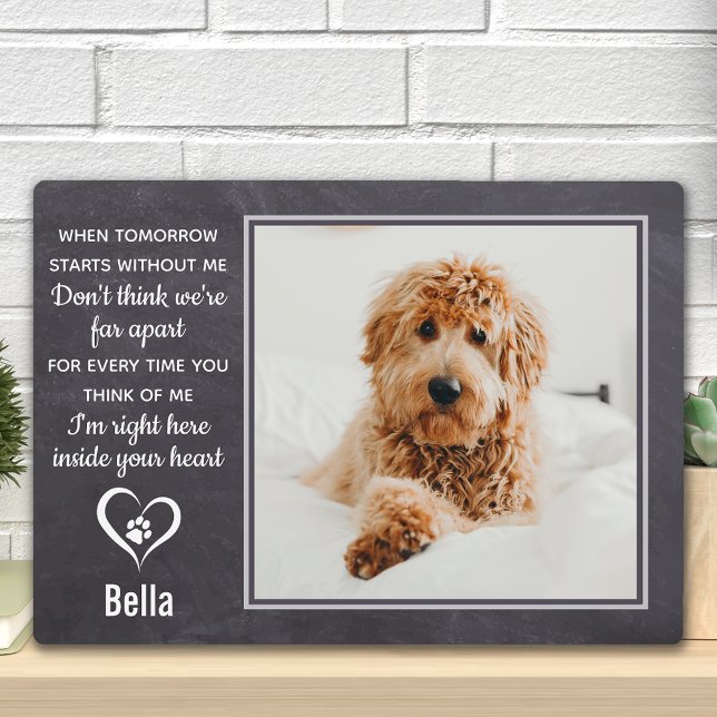 Pet Memorial Pet Loss Remembrance Keepsake Plaque (Creator Uploaded)