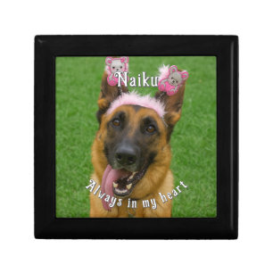 Pet Memorial Photo Keepsake Box