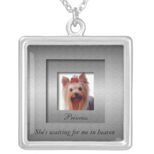 Pet Memorial Photo Necklace