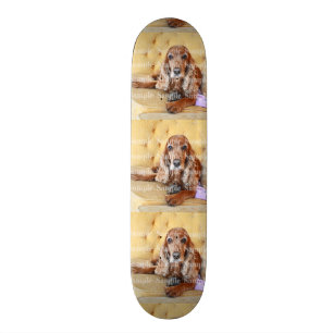 Pet memorial photo PERSONALIZE Skateboard