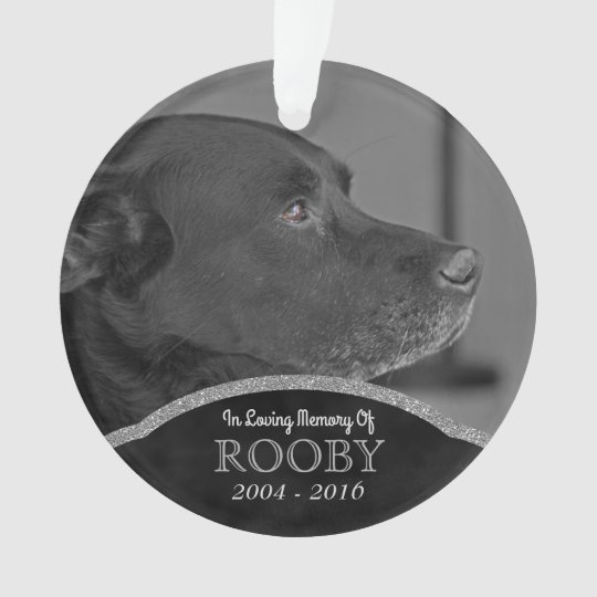 Pet Memorial Photo Personalized Name Christmas Ornament Zazzle.com Pet Memorial Photo Personalized Name Christmas Ornament - Pet Memorial Photo Personalized Name Christmas Ornament Zazzle.com