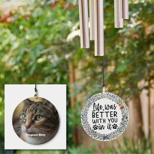 Pet Memorial Rainbow Bridge Cat Loss Wind Chime