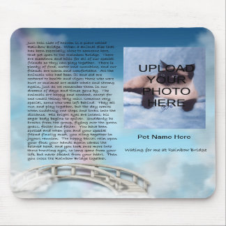 Pet Memorial Rainbow Bridge Mousepad - Personalize