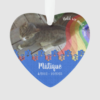 Pet Memorial Remembrance Beloved Keepsake Ornament