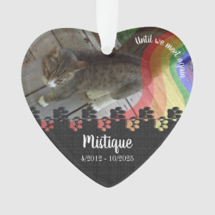 Pet Memorial Remembrance Beloved Keepsake Ornament