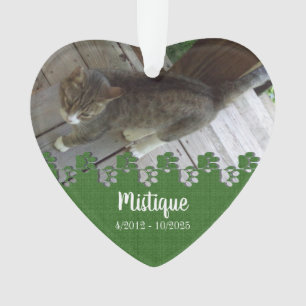 Pet Memorial Remembrance Beloved Keepsake Ornament