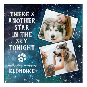 Pet Memorial Remembrance Quote Dog Acrylic Print