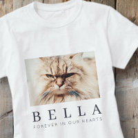 Pet Memorial Simple Modern Chic Family Photo