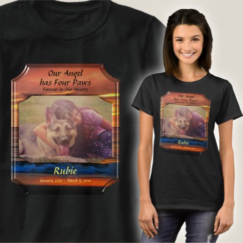 Pet Memorial Sunset 1577 T_Shirt