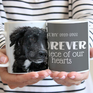 Pet Memorial Sympathy Photo Coffee Mug