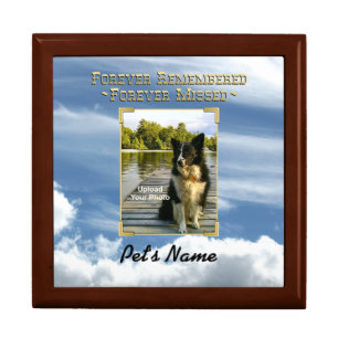 Pet Memorial Treasure Keeper Box
