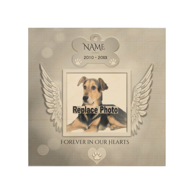 Details about   Pit Bull Angel Art Pet Memorial Dog With Angel Wings 