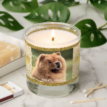 PET MEMORIAL your photo custom Scented Candle