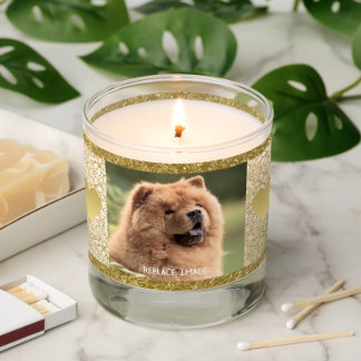 PET MEMORIAL your photo custom Scented Candle