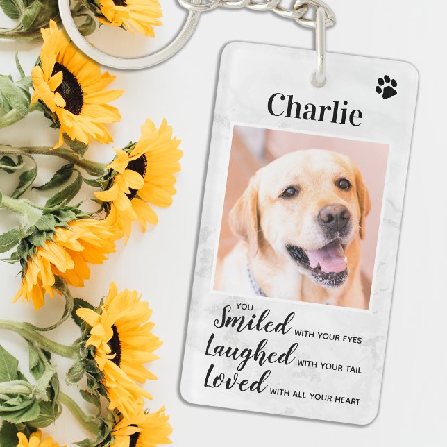 Pet Memorials Keepsake Dog Keychain (Creator Uploaded)