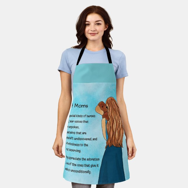 Pet Mom All-Over Print Apron (Worn)
