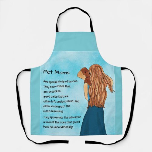 Pet Mom All-Over Print Apron