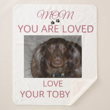 Pet Mom Heartfelt Photo Comfort