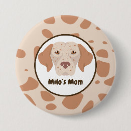Pet mom Keychain Button
