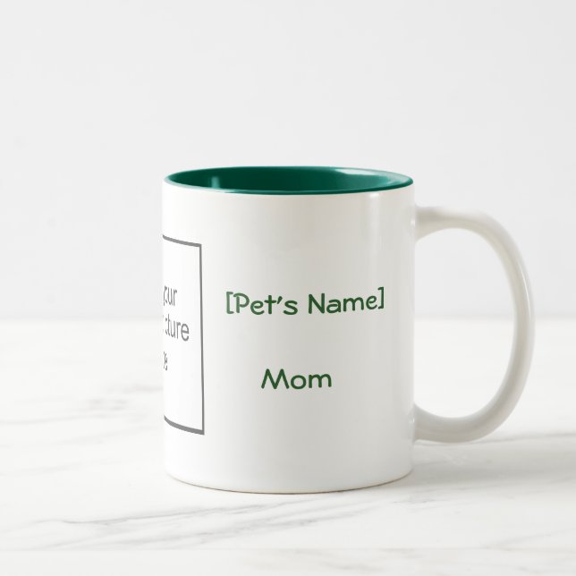 Pet Mom Large Mug (Right)