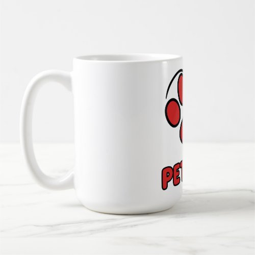 Pet Mom Paw Heart Mug