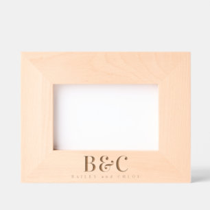 Pet Monogram Names Keepsake Engraved Frames
