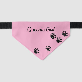 Pet Name Bandana Collar