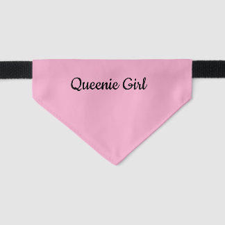 Pet Name Bandana Collar
