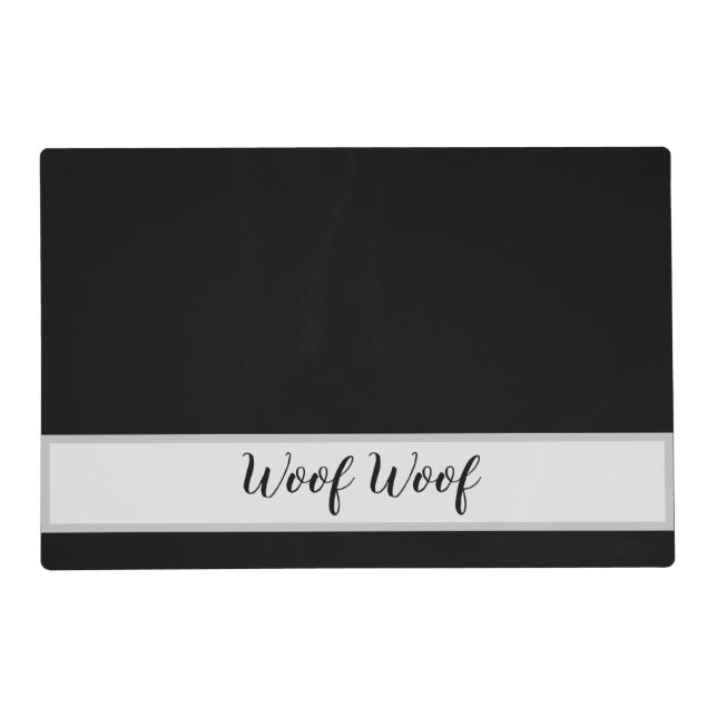Pet Name Placemat (Front)