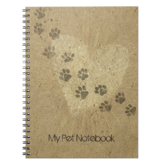 Pet Notebook (customizable)