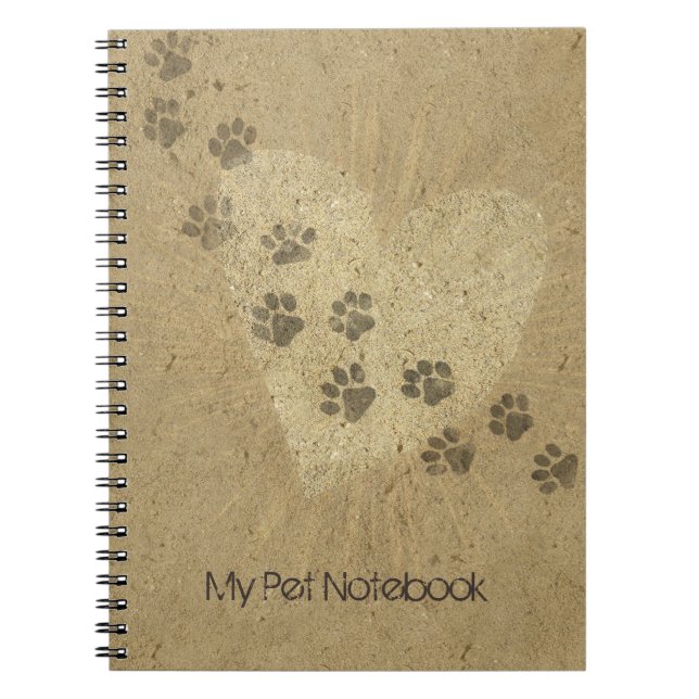 Pet Notebook (customizable) (Front)