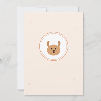 Pet of Honor Invitation