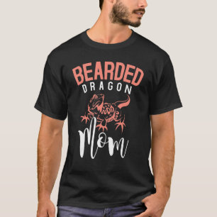 Pet Owner Mom Lizard Reptile Mothers Day Bearded D T-Shirt