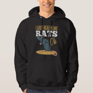 Pet Owner Rat Rodent Animal Rat Hoodie