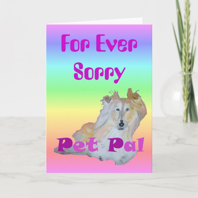 Pet Pal Card (Front)