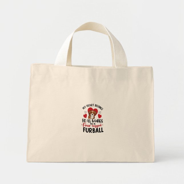 Pet Parent Pride Mini Tote Bag (Front)