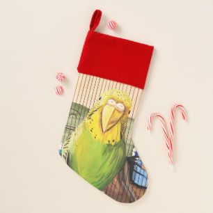 Pet Parrot Christmas Stocking