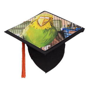 Pet Parrot  Graduation Cap Topper