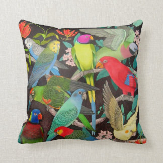 Pet Parrots of the World II Pillow