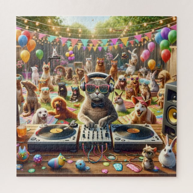 Pet Party Puzzle (Vertical)