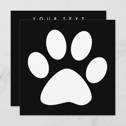 pet paw (Front/Back)