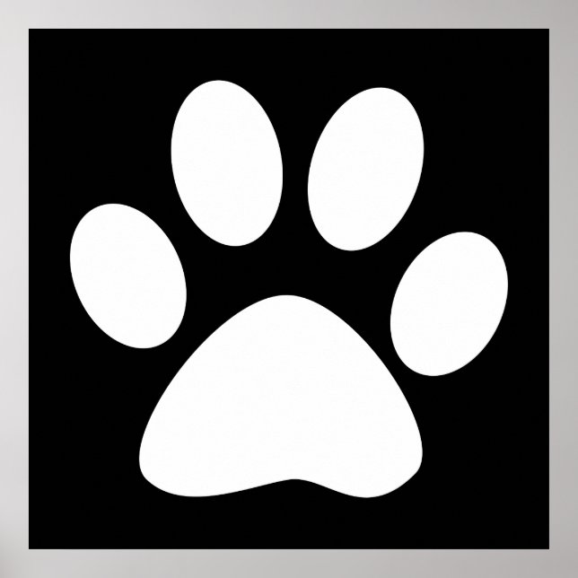 pet paw poster (Front)