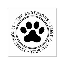 StampExpression Black Ink A-6314 Paw Print Dog Lover Self Inking Rubber Stamp StampExpression Black Ink A-6314 Paw Print Dog Lover Self Inking Rubber Stamp