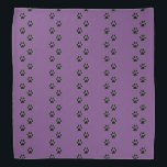Pet Paws Bandana<br><div class="desc">Do you let your pet walk all over you? This Pet Paws Bandana is pefect for you then! Use it to show your love or your pet and wear it with love! Comes in more colors! Buy one for you and one for your pet!</div>