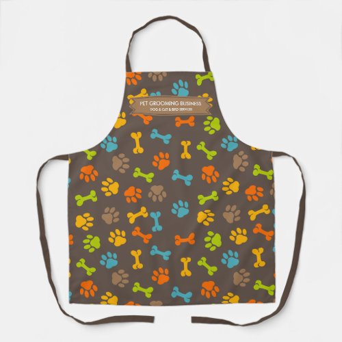 Pet Paws Grooming Spa Apron