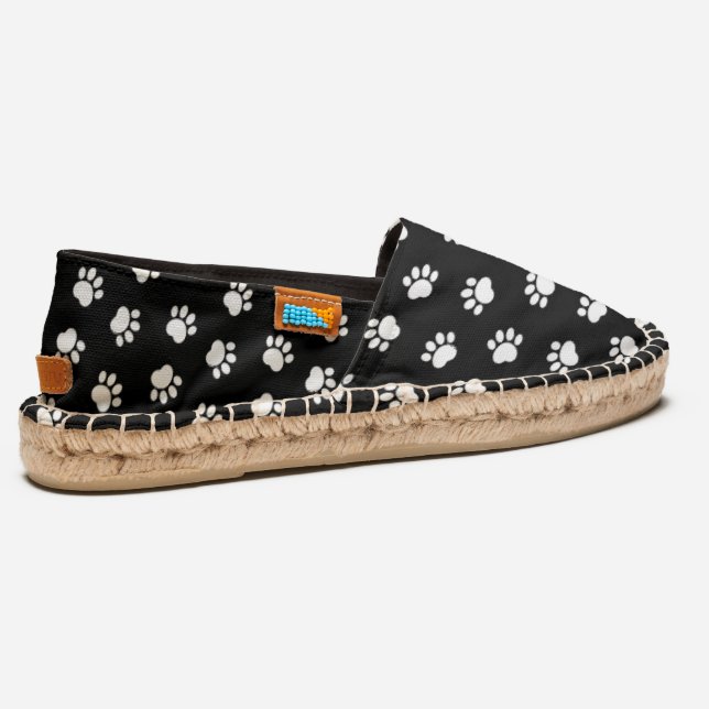 Pet Paws Pattern Espadrilles (Right)