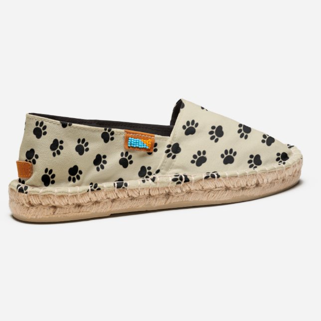 Pet Paws Pattern Espadrilles (Right)