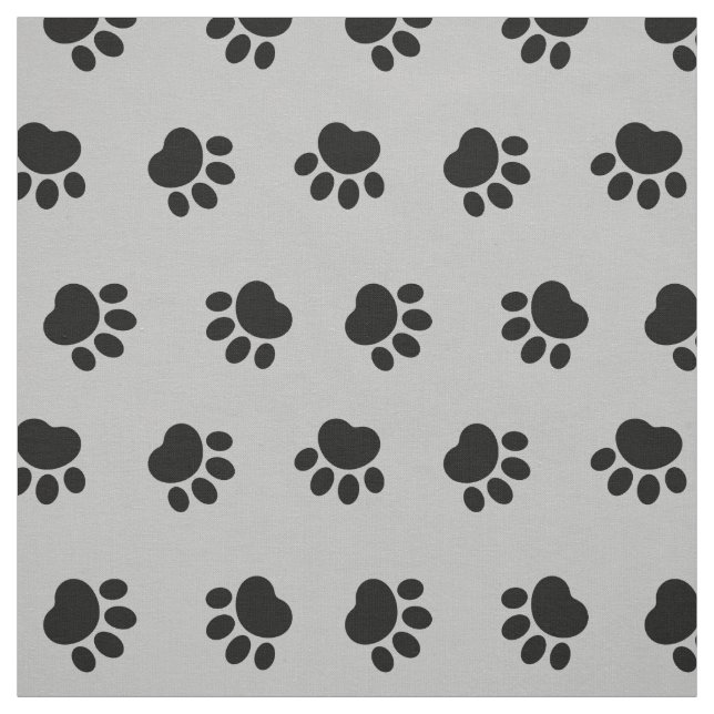 Pet Paws Pattern Fabric (Swatch)